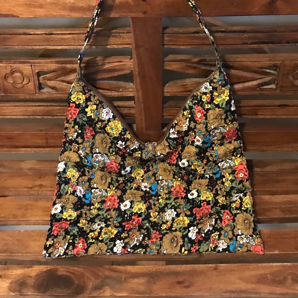 Beautiful Beaded Tote - new